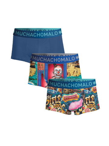 Muchachomalo 3er-Set: Boxershort in Mehrfarbig - für Herren