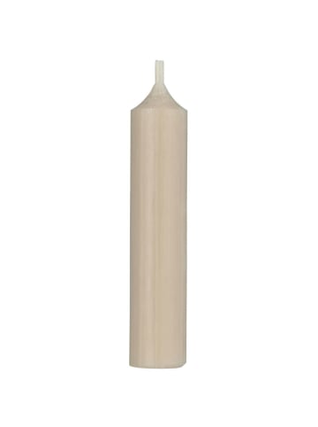 IB Laursen Stabkerze rustikal 11 cm in sand