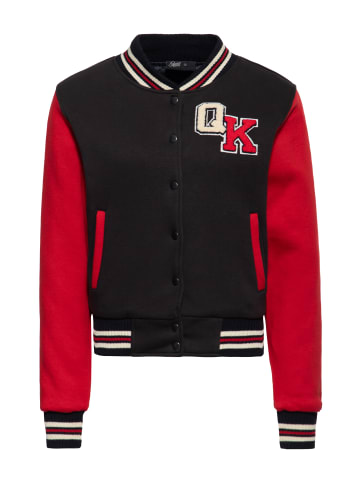 Queen Kerosin Queen Kerosin Collegejacke Road Rebels in schwarz
