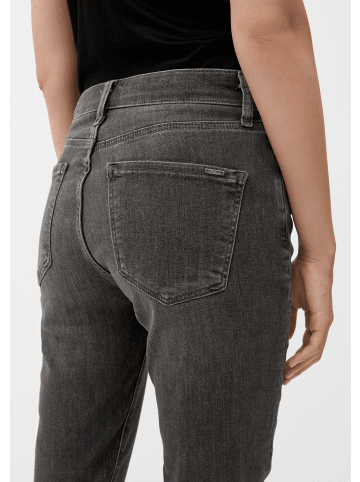 s.Oliver BLACK LABEL Denim Hose lang in Grau