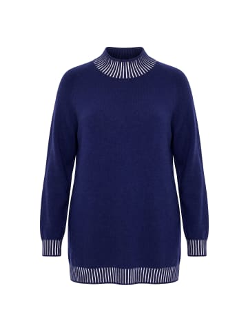 MIAMODA Pullover in dunkles marine