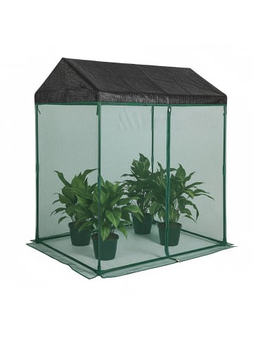 relaxdays Pflanzenschutzabdeckung in Dunkelgrün - (B)130 x (H)150 x (T)90 cm