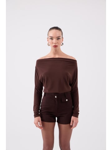 Holly Lolly Blouse in Braun