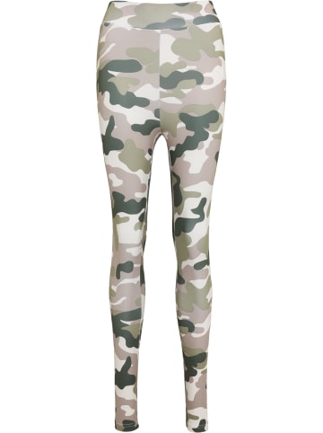 Urban Classics Urban Classics Damen Ladies High Waist Camo Tech Leggings in duskrose camo