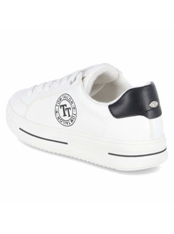 Tom Tailor Schnürhalbschuh in weiss