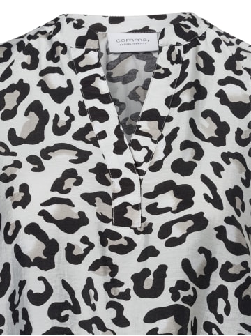 comma Tunikabluse in weiß schwarz