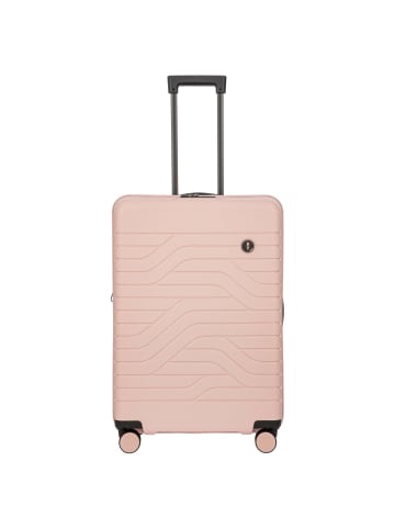 BRIC`s BY Ulisse - 4-Rollen-Trolley 71 cm erw. (grey blue) in pearl pink