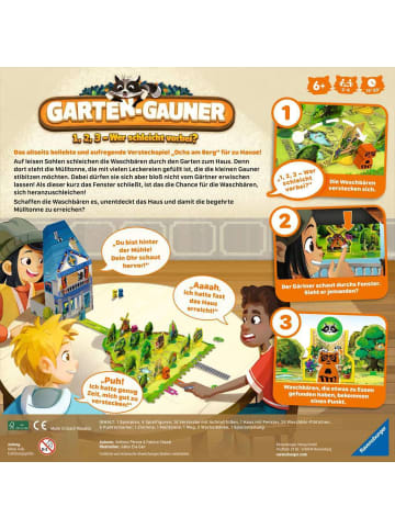 Ravensburger Aktionsspiel Garten-Gauner - Kinderspiel ab 6 Jahre 6-99 Jahre in bunt