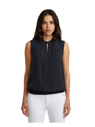 G-Star Raw Stand-Up Collar Sleeveless Top dk black
