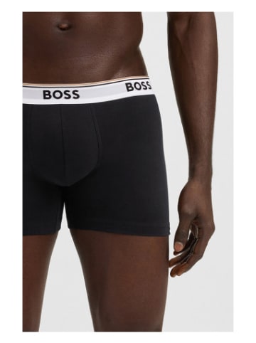 Hugo Boss Schwarz Baumwolle Herren Boxershorts