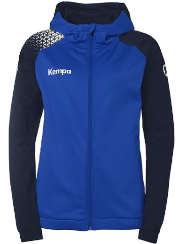 Kempa Trainingsjacke "Ambition 28 Kapuzenjacke Damen" in Blau