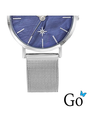 Girl Only Analog-Armbanduhr Girl Only Mademoiselle silber mittel (ca. 34mm)