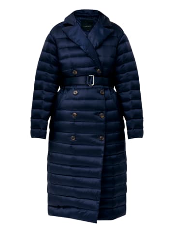 Finn Flare Mantel Uni in dark blue