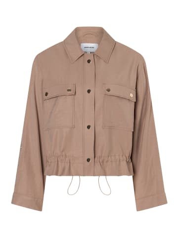 More & More lockerer, trendy Blouson in ginger brown
