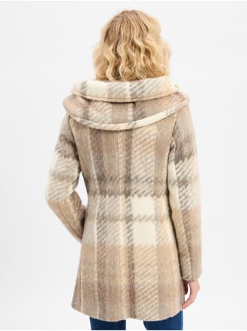 AMBER & JUNE Jacke in vanille melange - 0003