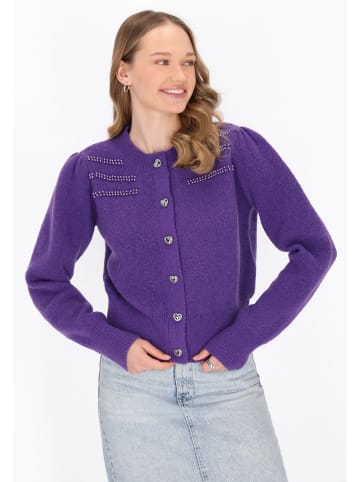 myMo Cardigan in purple