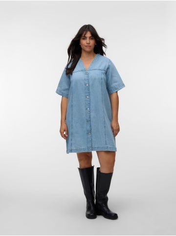 Vero Moda Jeanskleid in Light Blue Denim