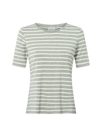 comma T-Shirt in hellgrau ecru