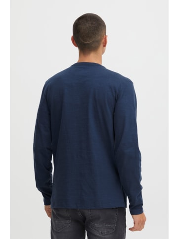 BLEND Langarmshirt Langarmshirt in Blau