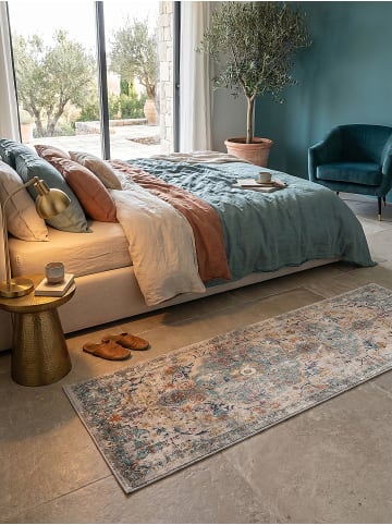 KADIMA DESIGN Teppich Outdoor Orientalisch pflegeleicht Balkon Terrasse Outdoor in Mehrfarbig