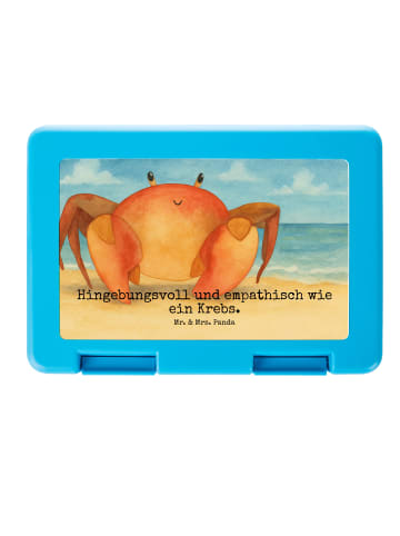 Mr. & Mrs. Panda Lunchbox Sternzeichen Krebs Design mit Spruch in Weiß