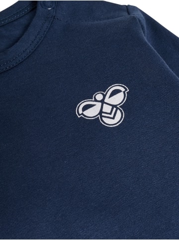 Hummel Outdoor Overall "Mini Solid Body Longsleeve Bee" in Blau