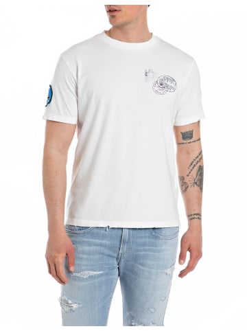 Replay T-Shirt in weiß