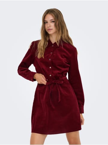 ONLY Kleid in Cabernet