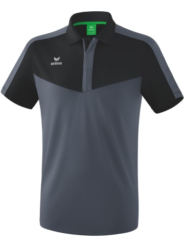 erima Polo "Squad Poloshirt" in Schwarz