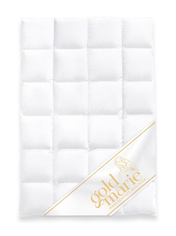 Goldmarie GOLDIE Winterbettdecke ''WARM'' in Weiß