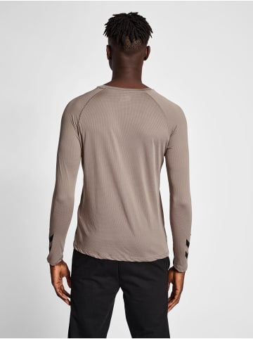 Hummel T-Shirt Hmlmt Bow Herren in DRIFTWOOD