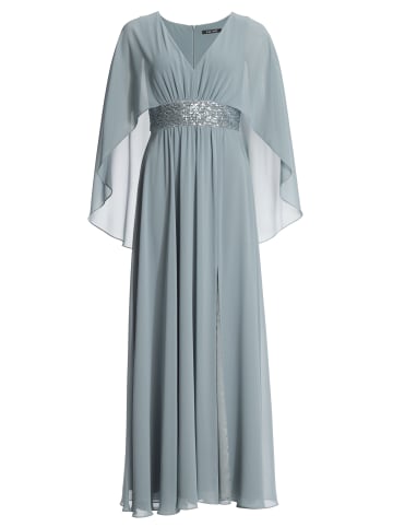 SWING Abendkleid in blau - 0003