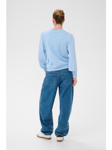 Kaffe Strickpullover KAlizza Regular fit in Powder Blue