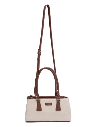 DIANA Handtasche in LEATHER AND WHITE