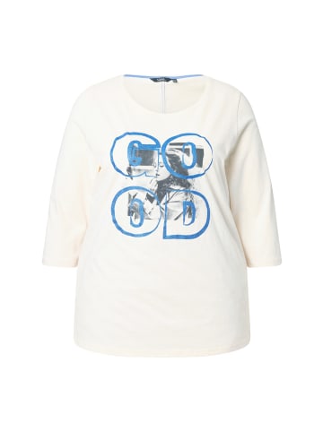 Ulla Popken Shirt in perlweiß