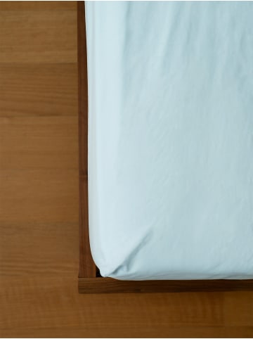 Erlich Textil Erlich Textil Spannbettlaken COTTON SELECT in eisblau