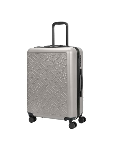 Valentino Bags Mars Carry On - 4-Rollen-Trolley M 65 cm (nero) in silver