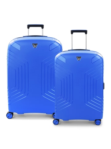 Roncato Ypsilon 4 Rollen Kofferset 2-teilig mit Dehnfalte denim