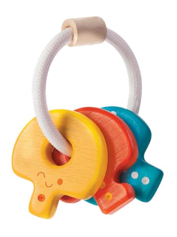 Plan Toys Rassel Babyschlüssel bunt ab 4 Monate