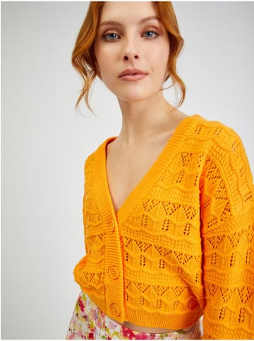 orsay Cardigan in Orange