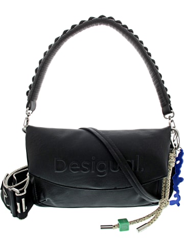Desigual Half Logo Trokel Tasche Schwarz
