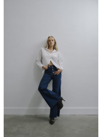 OXXO Röhrenhose DARK BLUE DENIM