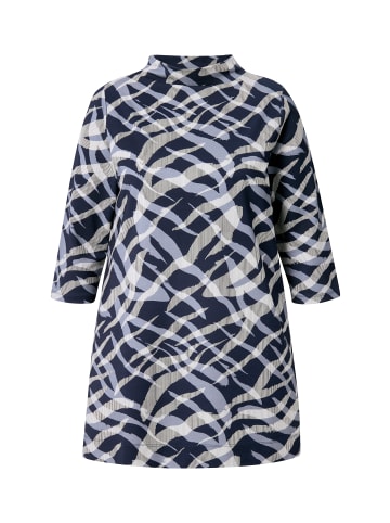 Ulla Popken Sweatshirt in dunkles marine