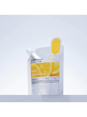 Mediheal Schlafmaske Vita C Brightening Sleeping Mask, 20 ml