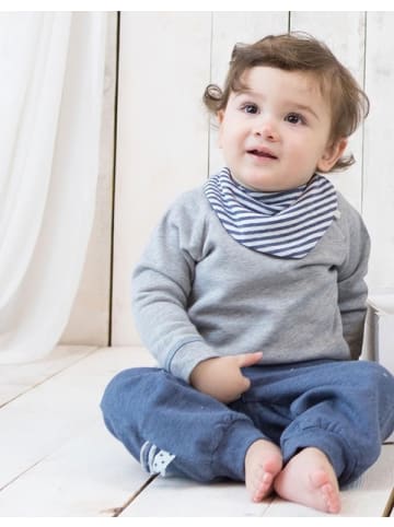 OrganicEra Baby Lätzchen in Indigo Melange