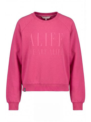 alife and kickin Rundhalspullover ThyraAK P in hot pink