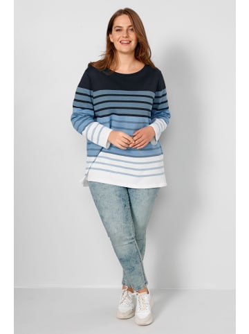 Janet & Joyce Sweatshirt in marine