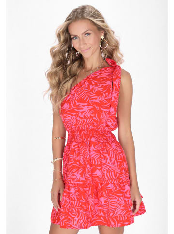 IZIA Women Dress in red pink
