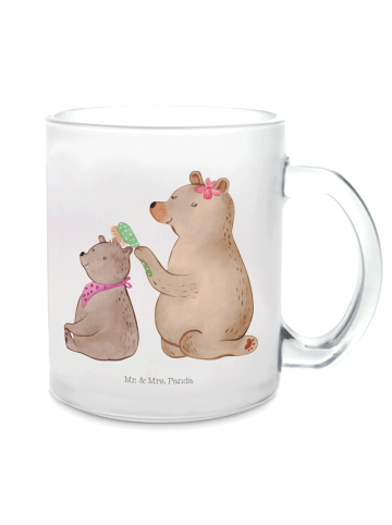 Mr. & Mrs. Panda Tasse Bär Kind ohne Spruch in Transparent