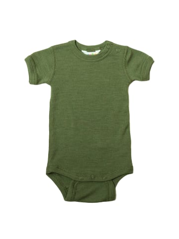 Joha Body kurzarm Wolle/Seide in dark sage